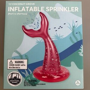 Coconut Grove Inflatable Mermaid Tail Sprinkler